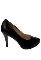 Zapato Reina Cuero ZAP77 Negro