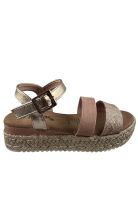 Sandalia Ecocuero ZAZ19 Rosa