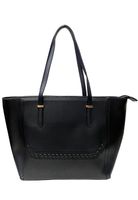 Cartera Cuero Ecológico CRT58 Negro