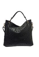 Cartera Cuero Ecológico CRM95 Negro