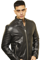 Chaqueta Cuero CHG17 Negro