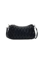 Cartera de fiesta Ecocuero Negro CRU73