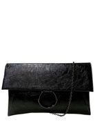 Cartera Cuero Ecológico CRS16 Negro