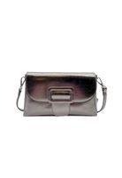 Cartera de fiesta Ecocuero Plata CRX34