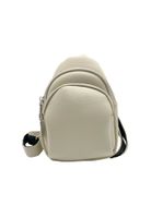 Bandolera Ecocuero Beige CRU36