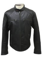 Chaqueta Cuero CHG18 Negro