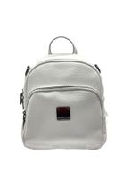 Mochila Cuero Blanco CRU75