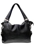 Cartera Cuero Ecológico CRS03 Negro