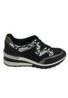 Zapatilla Ecocuero ZAX89 Negro