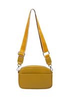 Cartera ecocuero CRU32 Amarillo