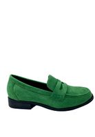 Mocasin Gamuza ecológica ZB008 Verde