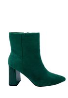 Botin ZAZ89 Gamuza Ecológica Verde