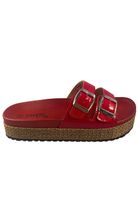 Sandalia Ecocuero ZAU77 Rojo