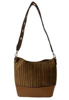 Cartera Cuero Ecológico CRO57 Camel