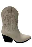 Botin Ecocuero ZAZ69 Blanco Invierno