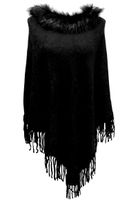 Poncho PO040 Negro