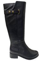 Bota Cuero Negro ZAR92