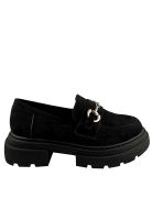 Mocasin Gamuza Ecológica ZAZ42 Negro