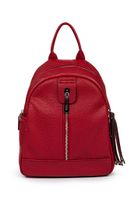Mochila ecocuero CRX21 Rojo
