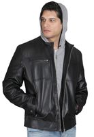Chaqueta Cuero CHG52 Negro