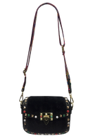 Cartera Cuero Ecológico CRP47 Negro