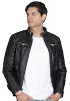 Chaqueta Ecocuero CHG36 Negro