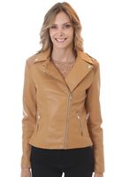 Chaqueta Ecocuero CHG50 Camel