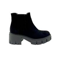 Botin Mujer Negro ZB044