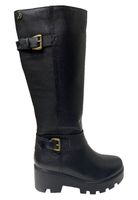 Bota Cuero ZAQ09 Negro