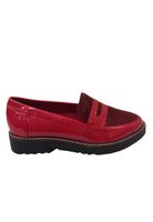 Mocasin Ecocuero  ZAT77 Rojo