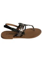 Sandalia Ecocuero ZAY37 Negro