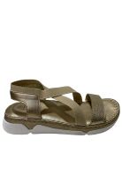 Sandalia Ecocuero ZAZ40 Dorado