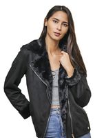 Chaqueta de Gamuza Ecológica CHG05 Negro