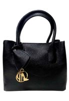 Cartera Cuero Ecológico CRM40 Negro