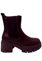Botin Ecocuero ZAZ17 Burdeo