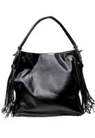 Cartera Cuero Ecológico CRO15 Negro