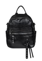 Mochila cuero CRU44 Negro