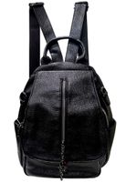 Mochila Cuero CRU43 Negro