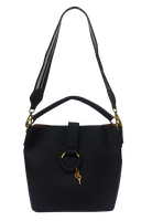 Cartera Cuero Ecológico CRO50 Negro