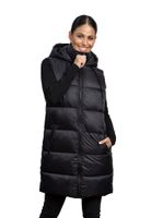 Parka sin mangas CHG83 Poliéster Negro