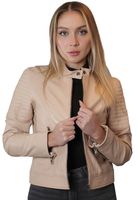 Chaqueta Cuero CHG55 Nude