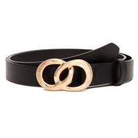 Cinturon Ancho 20mm Gacel Negro Cin0560