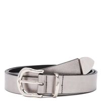 Cinturon  Ancho 3 Cms  Gacel  Plateado  Cin0512