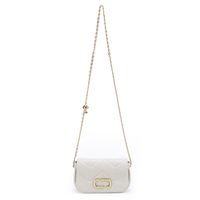 Cartera Retro Con Tapa Pequeña Gacel Off White Car3234