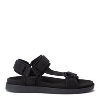 Sandalia Semi Abierta  Berna  Guante  Negro  0035860