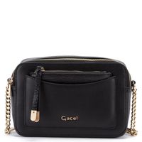 Cartera Bandolera Grande Gacel Negro Car3301