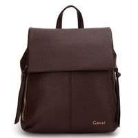 Mochila Pequeña Gacel Chocolate Car3508