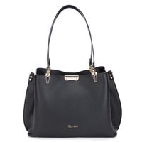 Cartera  Dos Asas Grande  Gacel  Negro  Car3174