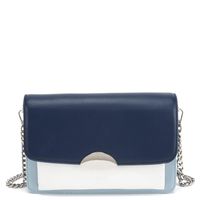 Cartera  Retro Con Tapa Pequeña  Gacel  Marino  Car3311