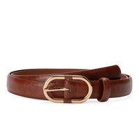 Cinturon  Ancho 2.5 Cms  Gacel  Tostado  Cin0504